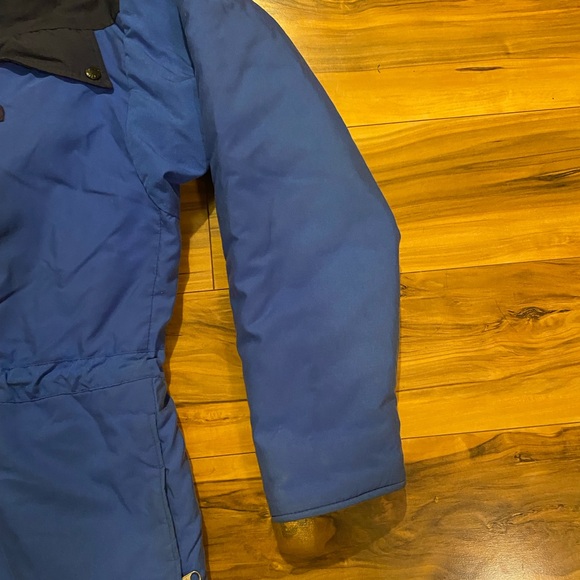 Vintage The North Face Ski Jacket Mountain Size Medium Blue Made In USA - Picture 3 of 16